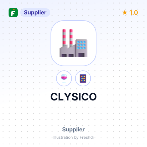 CLYSICO – summary card, no photo uploaded yet