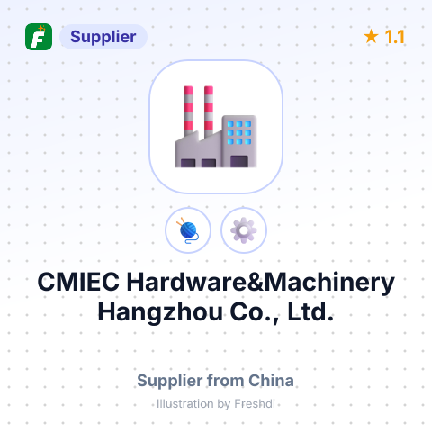 CMIEC Hardware&Machinery Hangzhou Co., Ltd. – summary card, no photo uploaded yet