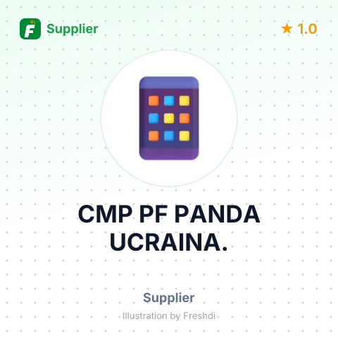 CMP PF PANDA UCRAINA. – summary card, no photo uploaded yet