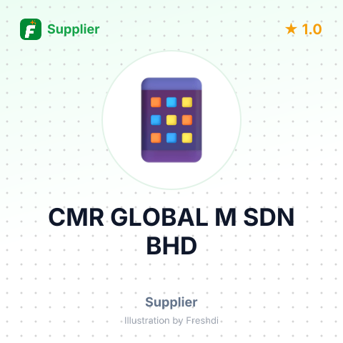 CMR GLOBAL M SDN BHD – summary card, no photo uploaded yet