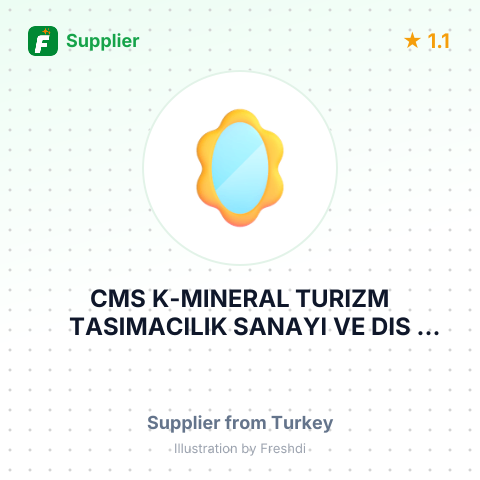 CMS K-MINERAL TURIZM TASIMACILIK SANAYI VE DIS TICARET LTD STI – summary card, no photo uploaded yet