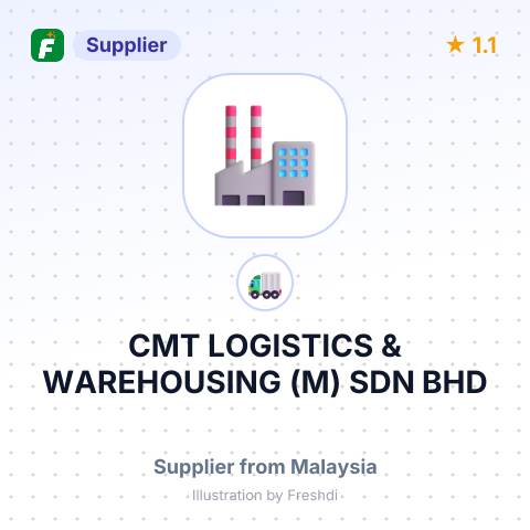 CMT LOGISTICS & WAREHOUSING (M) SDN BHD – summary card, no photo uploaded yet