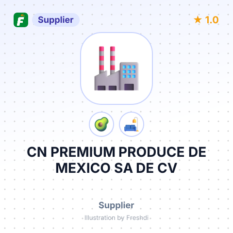CN PREMIUM PRODUCE DE MEXICO SA DE CV – summary card, no photo uploaded yet