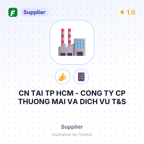 CN TAI TP HCM - CONG TY CP THUONG MAI VA DICH VU T&S – summary card, no photo uploaded yet