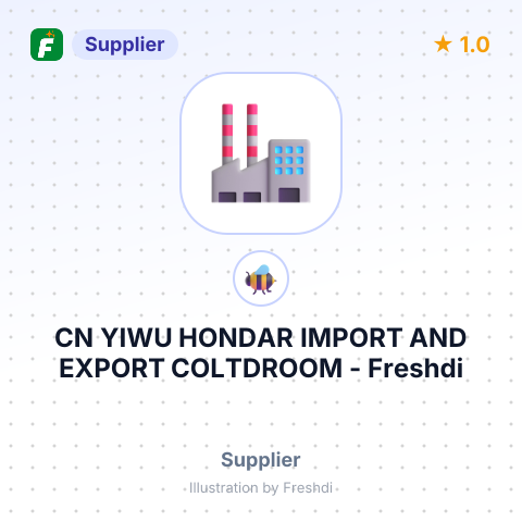 CN YIWU HONDAR IMPORT AND EXPORT COLTDROOM – summary card, no photo uploaded yet