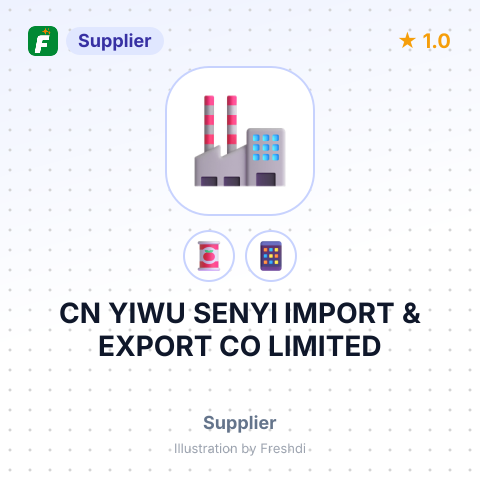 CN YIWU SENYI IMPORT & EXPORT CO LIMITED – summary card, no photo uploaded yet