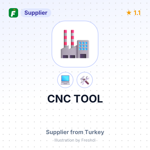 CNC TOOL – summary card, no photo uploaded yet