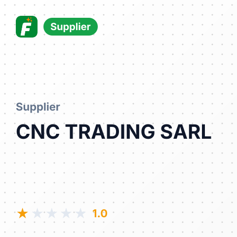 CNC TRADING SARL – summary card, no photo uploaded yet