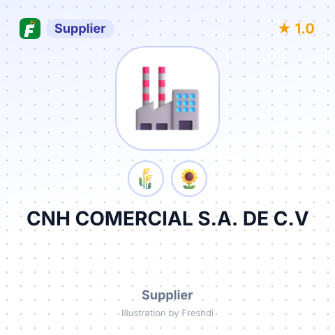 CNH COMERCIAL S.A. DE C.V – summary card, no photo uploaded yet