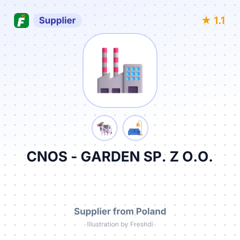 CNOS - GARDEN SP. Z O.O. – summary card, no photo uploaded yet