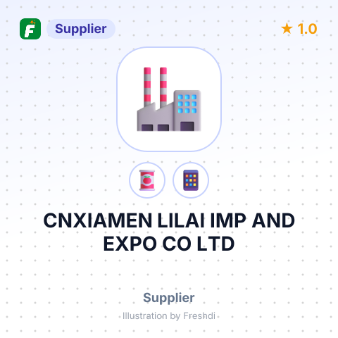 CNXIAMEN LILAI IMP AND EXPO CO LTD – summary card, no photo uploaded yet