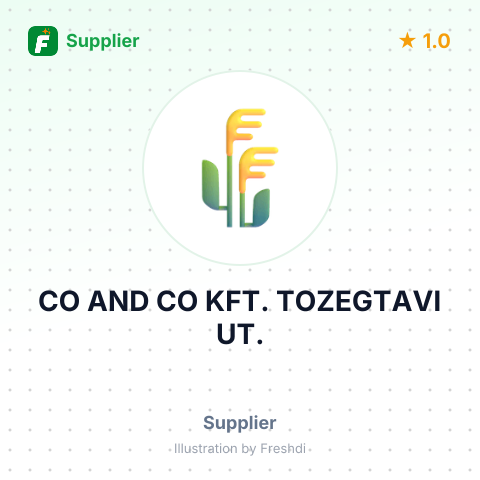 CO AND CO KFT. TOZEGTAVI UT. – summary card, no photo uploaded yet