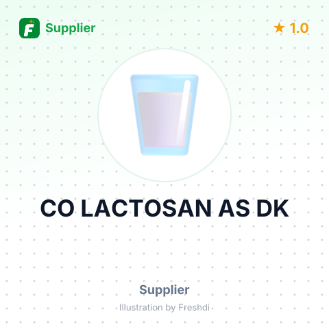 CO LACTOSAN AS DK – summary card, no photo uploaded yet