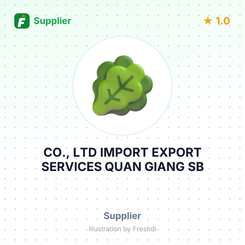CO., LTD IMPORT EXPORT SERVICES QUAN GIANG SB – summary card, no photo uploaded yet