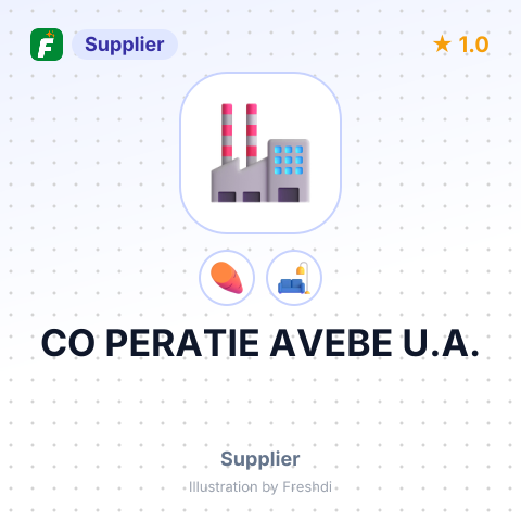 CO PERATIE AVEBE U.A. – summary card, no photo uploaded yet