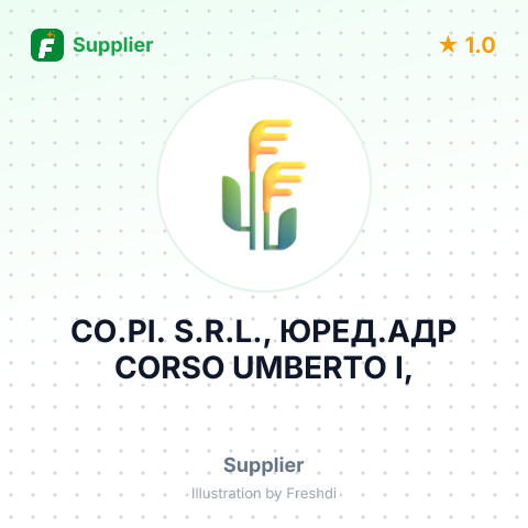 CO.PI. S.R.L., ЮРЕД.АДР CORSO UMBERTO I, – summary card, no photo uploaded yet
