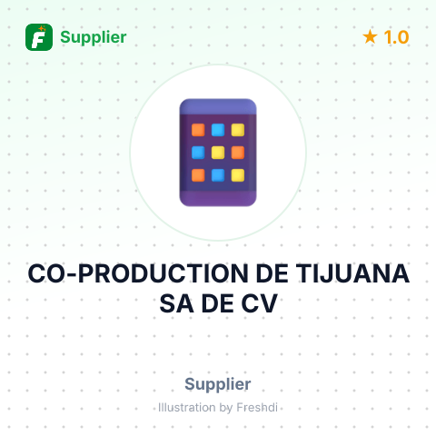 CO-PRODUCTION DE TIJUANA SA DE CV – summary card, no photo uploaded yet