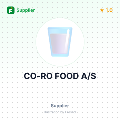 CO-RO FOOD A/S – summary card, no photo uploaded yet