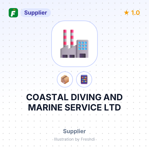 COASTAL DIVING AND MARINE SERVICE LTD – summary card, no photo uploaded yet