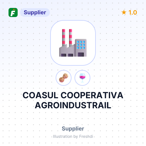 COASUL COOPERATIVA AGROINDUSTRAIL – summary card, no photo uploaded yet