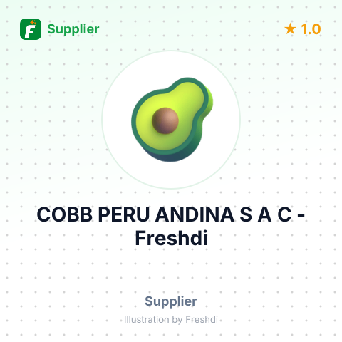 COBB PERU ANDINA S A C – summary card, no photo uploaded yet