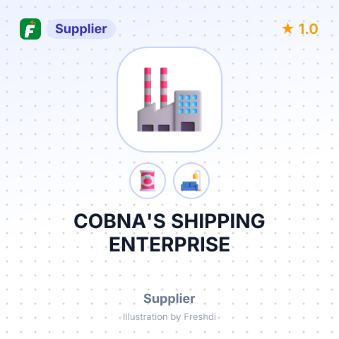 COBNA'S SHIPPING ENTERPRISE – summary card, no photo uploaded yet