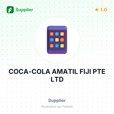 COCA-COLA AMATIL FIJI PTE LTD – summary card, no photo uploaded yet
