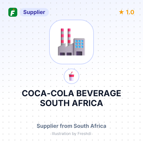 COCA-COLA BEVERAGE SOUTH AFRICA – summary card, no photo uploaded yet