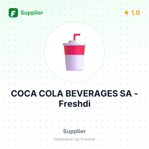 COCA COLA BEVERAGES SA – summary card, no photo uploaded yet