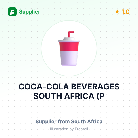 COCA-COLA BEVERAGES SOUTH AFRICA (P – summary card, no photo uploaded yet