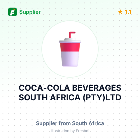 COCA-COLA BEVERAGES SOUTH AFRICA (PTY)LTD – summary card, no photo uploaded yet