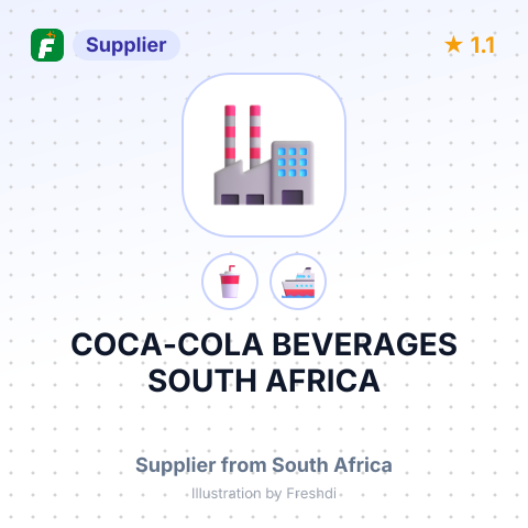 COCA-COLA BEVERAGES SOUTH AFRICA – summary card, no photo uploaded yet
