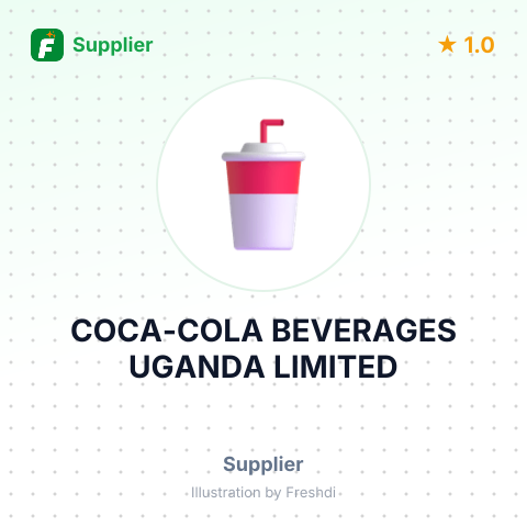 COCA-COLA BEVERAGES UGANDA LIMITED – summary card, no photo uploaded yet