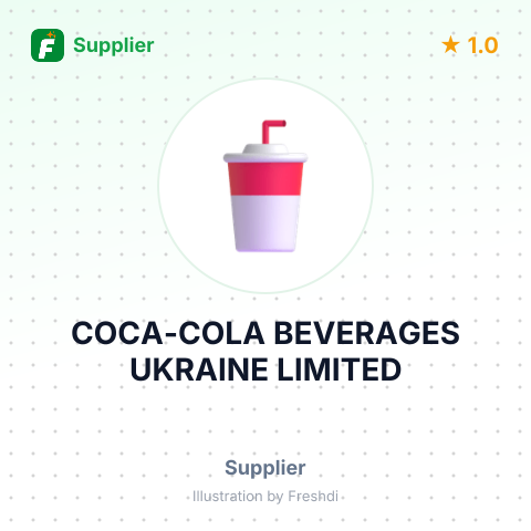 COCA-COLA BEVERAGES UKRAINE LIMITED – summary card, no photo uploaded yet