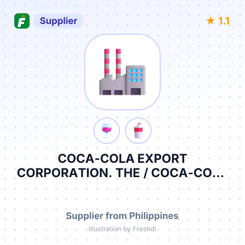 COCA-COLA EXPORT CORPORATION. THE / COCA-COLA FAR EAST LTD. – summary card, no photo uploaded yet