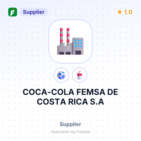 COCA-COLA FEMSA DE COSTA RICA S.A – summary card, no photo uploaded yet