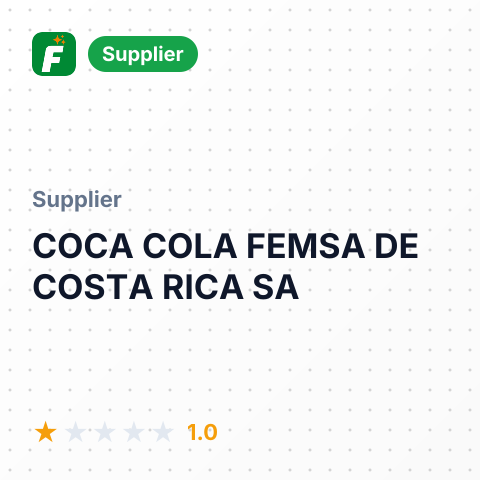 COCA COLA FEMSA DE COSTA RICA SA – summary card, no photo uploaded yet