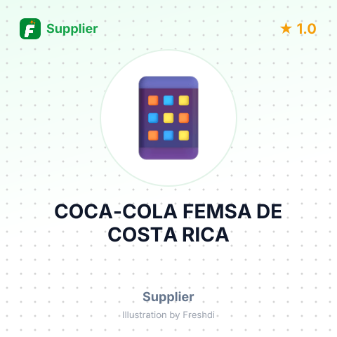 COCA-COLA FEMSA DE COSTA RICA – summary card, no photo uploaded yet