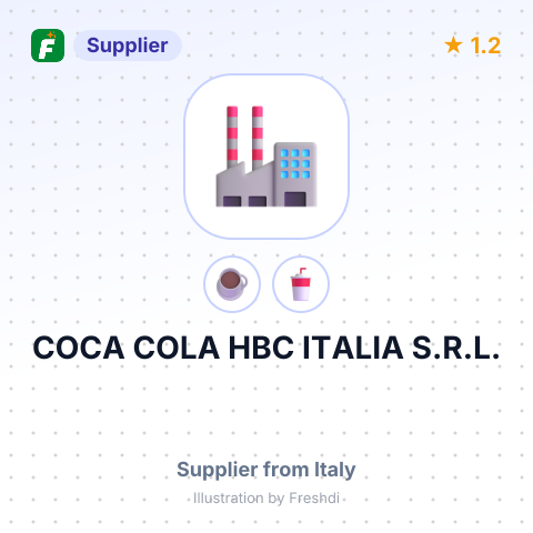 COCA COLA HBC ITALIA S.R.L. – summary card, no photo uploaded yet