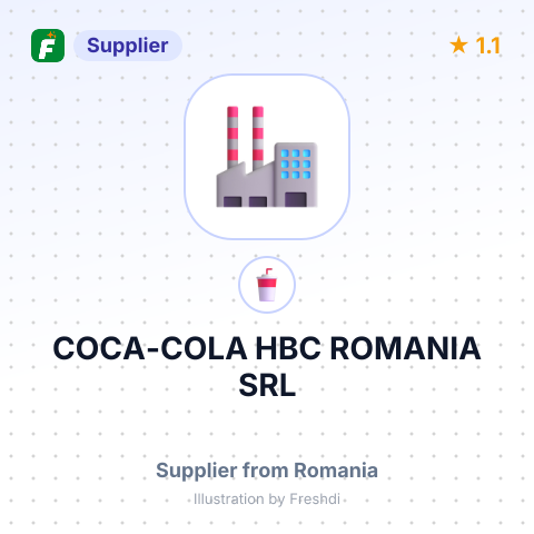 COCA-COLA HBC ROMANIA SRL – summary card, no photo uploaded yet