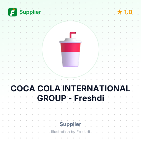 COCA COLA INTERNATIONAL GROUP – summary card, no photo uploaded yet