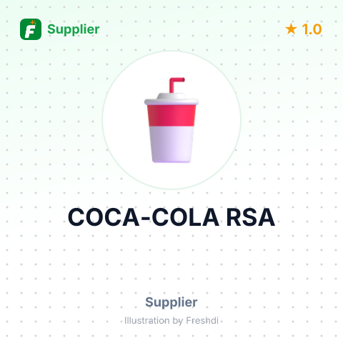 COCA-COLA RSA – summary card, no photo uploaded yet