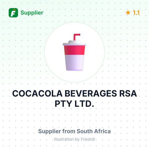 COCACOLA BEVERAGES RSA PTY LTD. – summary card, no photo uploaded yet