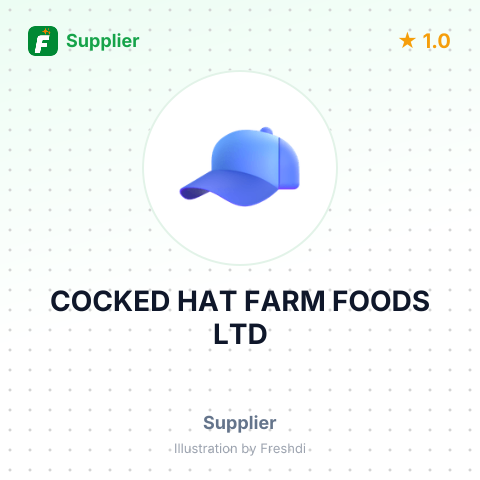 COCKED HAT FARM FOODS LTD – summary card, no photo uploaded yet