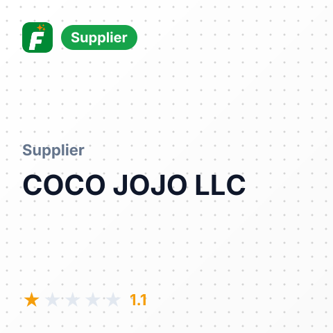 COCO JOJO LLC – summary card, no photo uploaded yet