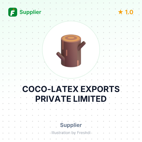 COCO-LATEX EXPORTS PRIVATE LIMITED – summary card, no photo uploaded yet