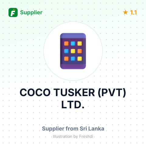 COCO TUSKER (PVT) LTD. – summary card, no photo uploaded yet