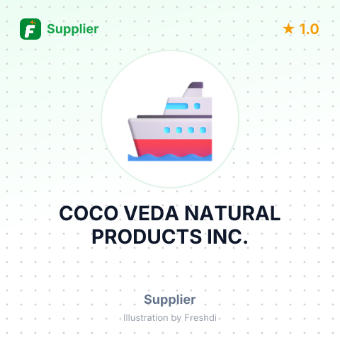 COCO VEDA NATURAL PRODUCTS INC. – summary card, no photo uploaded yet