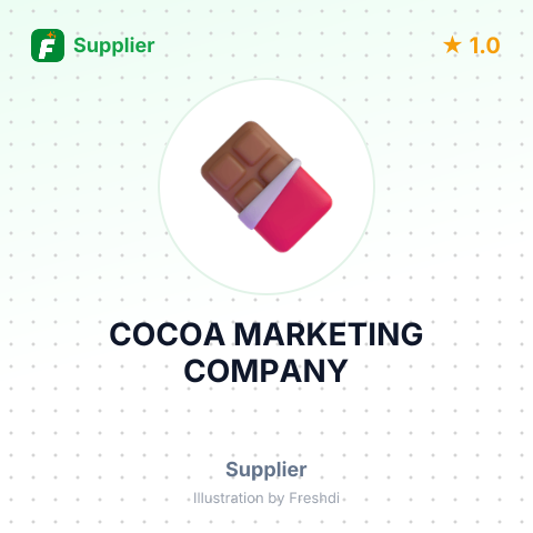COCOA MARKETING COMPANY – summary card, no photo uploaded yet