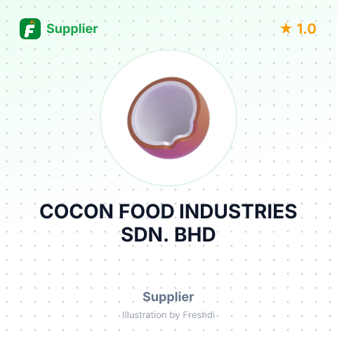 COCON FOOD INDUSTRIES SDN. BHD – summary card, no photo uploaded yet